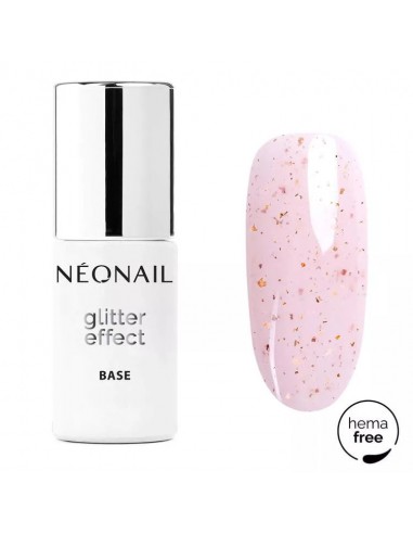 ZN.  Neonail Base Glitter Effect Pink Sparkle7,2ml
