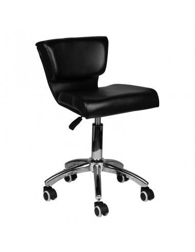 ZN.  Taboret Kosmetyczny 227 Czarny