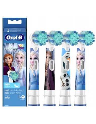 ZL.  Końcówki do Szczoteczki Oral-B 4 szt. Frozen
