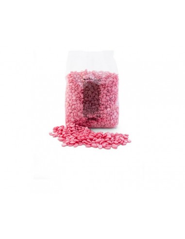 ZN.  Wosk twardy Velvet perełki koralowy1kg