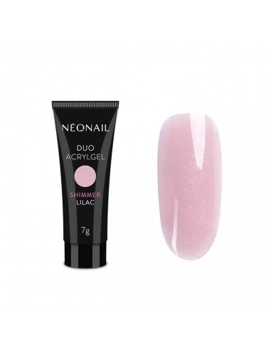 ZN.  Neonail Duo Acrylgel Shimmer Lilac 15g