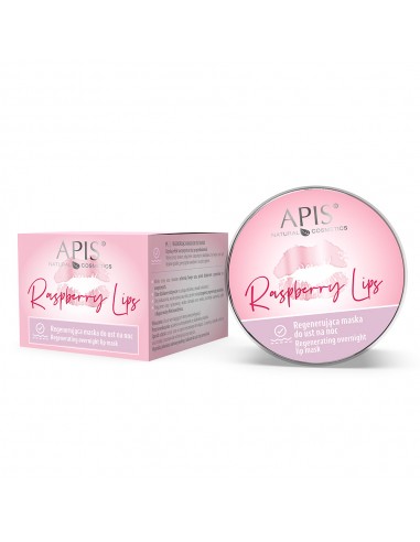 ZN.  Apis Raspberry Regen.maska do ust na noc 10ml