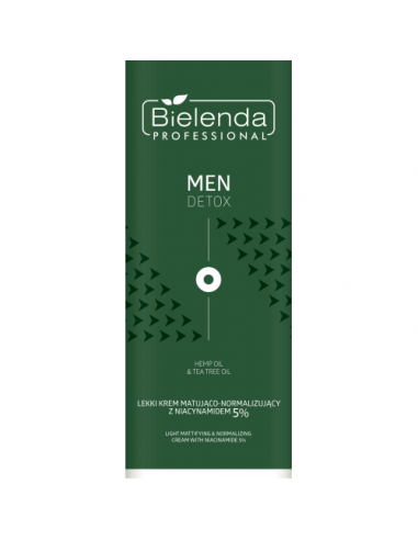 ZN.  Bielenda Men Detox Krem Matujący 50ml