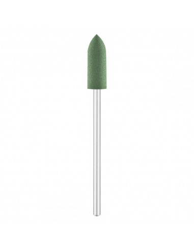 ZN.  Frez Exo gumowy zielony walec szpic 5.5mm