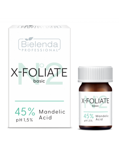 ZN.  Bielenda X-FOLIATE kwas Migdałowy 45% 5ml