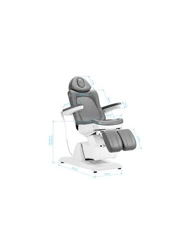 ZD.  Fotel Kosmetyczny elektr. Azzurro 870S pedi
