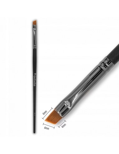 ZN.  Pędzel do brwi Projectlashes PL-3 skośny