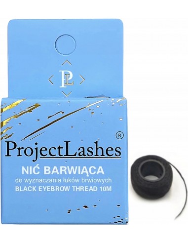 ZN.  Projectlashes nić barwiąca do geo.brwi CZARNA