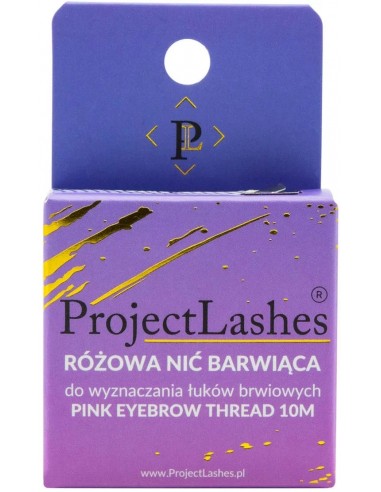 ZN.  Projectlashes nić barwiąca do geo.brwi RÓŻOWA