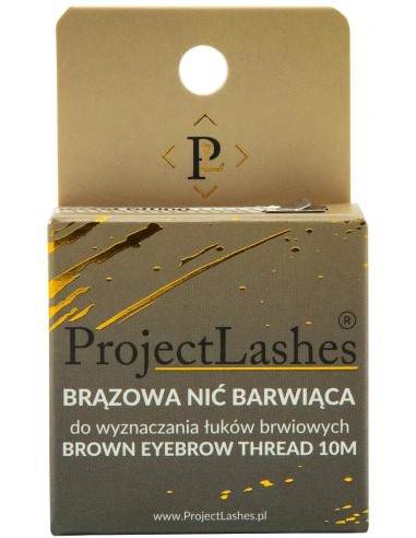 ZN.  Projectlashes nić barwiąca do geo.brwi BRĄZ
