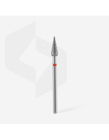 ZN.  Staleks frez diam gruszka FA100R040 4mm RED