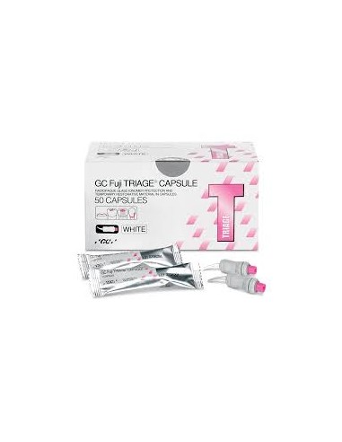 E.  Fuji triage caps - 50szt. biały