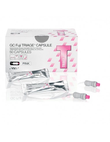 E.  Fuji triage caps - 50szt. różowy