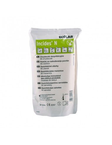 ZE.  Chusteczki Incides 90 szt.