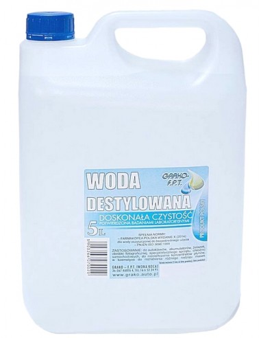 Y.   Woda Destylowana 5L