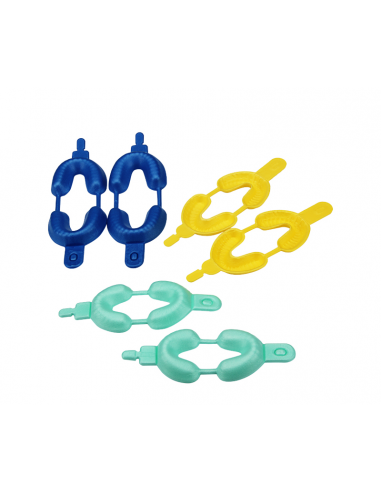 Y.  Łyżki do Fluoryzacji Żółte Średnie