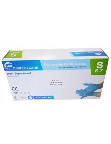 ZF.  RĘKAWICE NITRYLOWE ESSENTICARE S