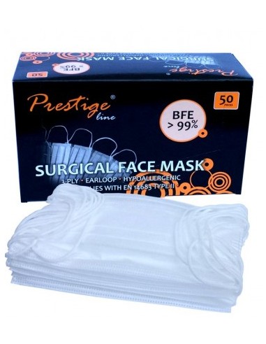 ZF.  Maseczki Prestige Białe