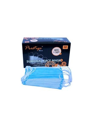 ZF.  Maseczki Prestige Niebieskie