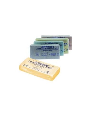 ZF.  Śliniaki z kieszonką 50szt Żółte...