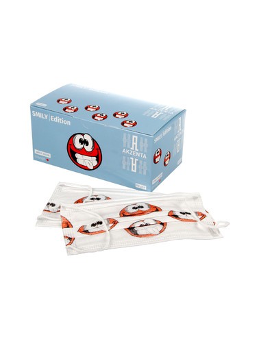 ZF.  Maseczki 3 war. z gumką Akzenta...