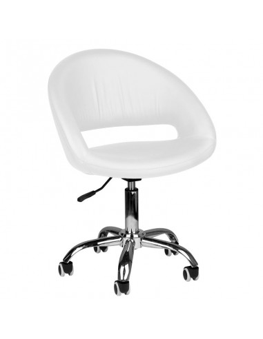 ZN.  KRZESŁO KOSMETYCZNE 223 Białe 