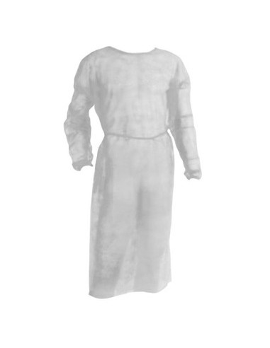 ZF.  Fartuch niejałowy biały na napy 