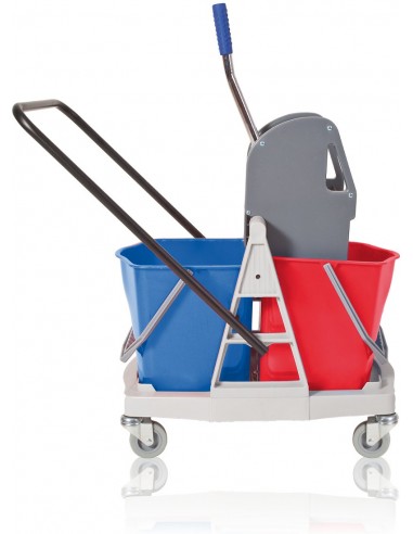 ZE.  Wózek Dwuwiadrowy z Prasą 2x17L...