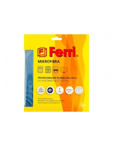 ZE.  Ścierka do szkła Ferri 40x40