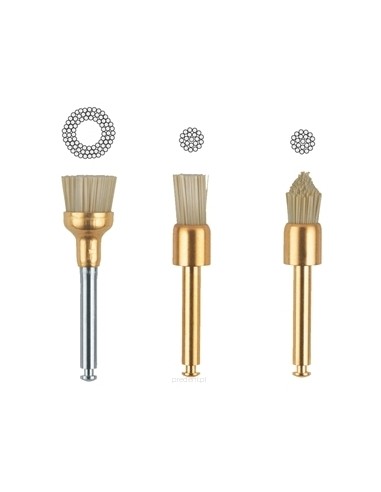 O. Szczoteczka Polerska Gold walec