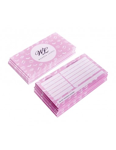 ZN.  Karnety Wonder Lashes 100szt.