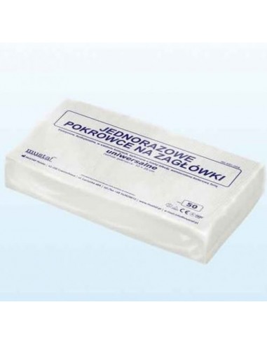 ZF.  Pokrowce na zagłówek - 50szt Szare