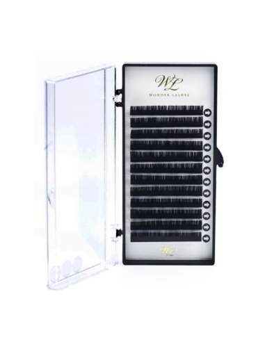 ZN.  Rzęsy Jedwabne Paletka C 0,15x12