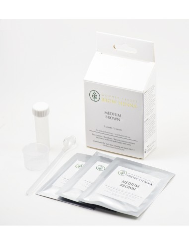 ZN.  Brow Henna Medium Brown