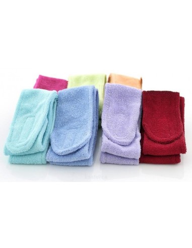 ZN.  Opaska kosmetyczna frotte 28 bordo