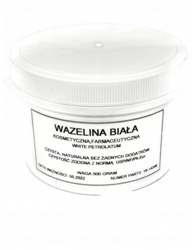 ZN.  Wazelina Biała Kosmetyczna 500g