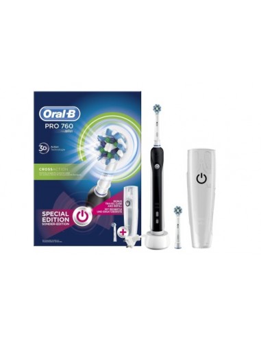 ZL.  Oral-B Pro760 Black Cross Action