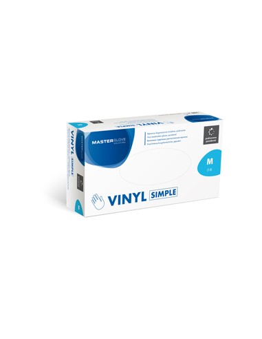 ZF.  Rękawice Master glove vinyl bezp M