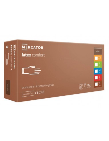 ZF.  Rękawice Comfort lateksowe...