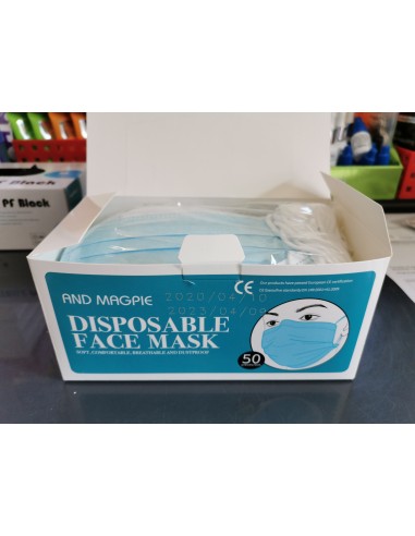 ZF.  Maseczki chirurgiczne  z gumką...