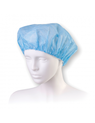 ZF.  Czepek włokninowy 100szt. niebieski