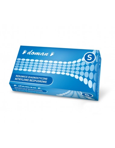 ZF.  Rękawice nitrylowe DOMAN APPLE...