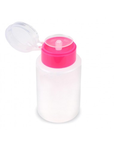 ZN.  Butelka z pompką biało-różowa 150ml