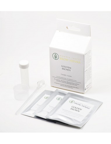 ZN.  Brow Henna Golden Brown  