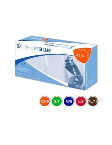 ZF.  Rękawice Effect PF Blue XS