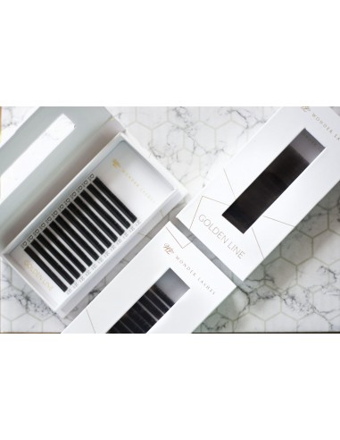 ZN.  Rzęsy Golden Line D 0,07x7