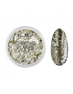 ZN.  Neonail My Gold flakes...