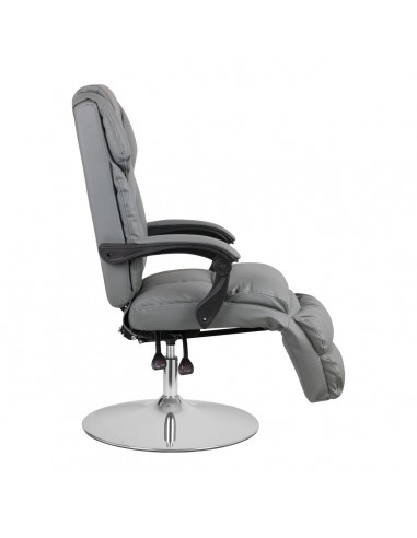 ZN.  Fotel Kosmetyczny Eva ciemnoszary