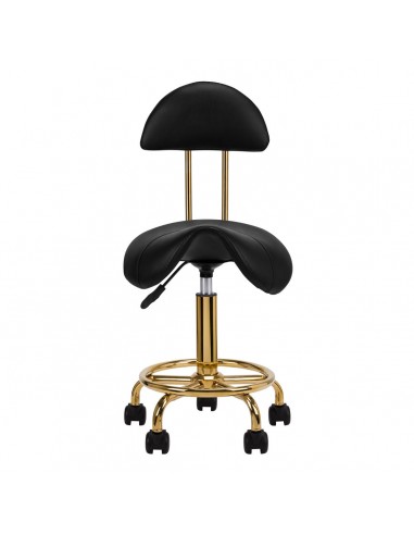 ZN.  Taboret Kosmetyczny 6001-G złoto...