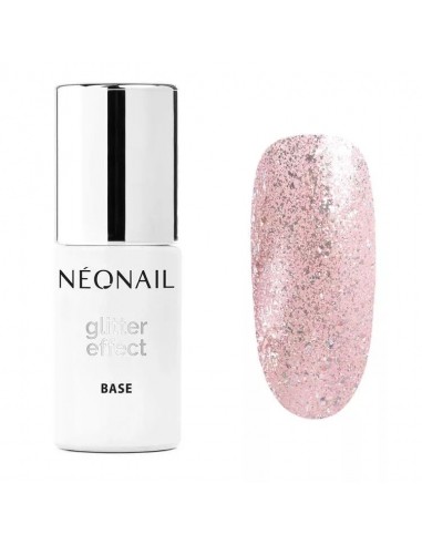 ZN.  Neonail Base Glitter Effect Rose...